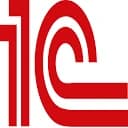 Логотип 1С:Управление строительством