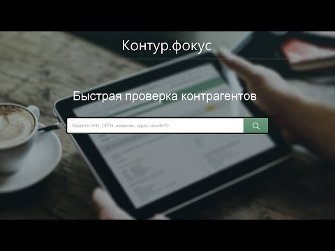 Видеообзор сервиса Контур.Фокус