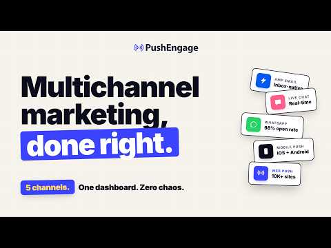 Видеообзор PushEngage