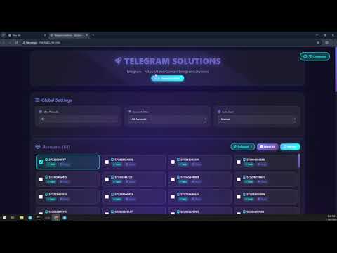 Видеообзор Telegram Scraper