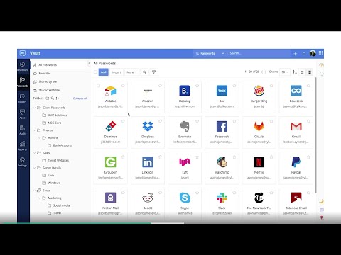 Видеообзор Zoho Vault