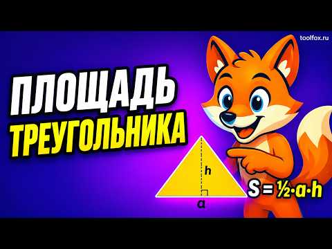 Как найти площадь треугольника: формулы и примеры